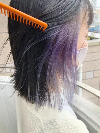 ミディアム カラーアンドケアリタ kitamuuuのヘアスタイル