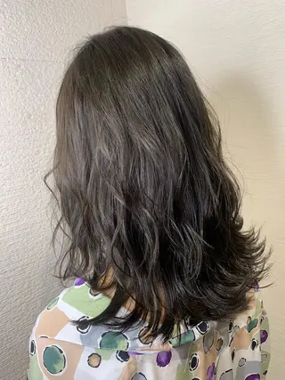 セミロング カラー REM【阿佐ヶ谷】 MEGUのヘアスタイル