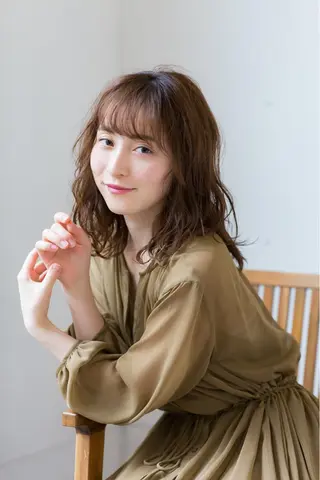 ミディアム 🍃透明感スタイル yu-ka🍃のヘアスタイル
