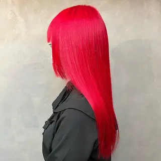 ロング ❤️‍🔥シールエク ＋カラー京❤️‍🔥のヘアスタイル