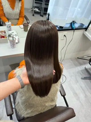 ミディアム 髪質改善/縮毛矯正 /青山　早希🐾のヘアスタイル