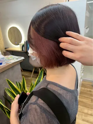 ミディアム カラー 🪷𝙁𝙪𝙠𝙖 東川口🪷のヘアスタイル