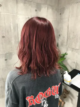 ミディアム カラー 【毎朝セット3分】 メンズパーマ　真人のヘアスタイル