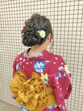 ロング ヘアアレンジ あんざき みわのその他イメージ