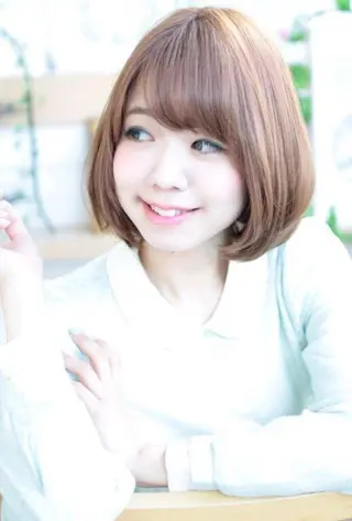 ショート 丸みショートボブ/ タッセルボブ 吉野のヘアスタイル