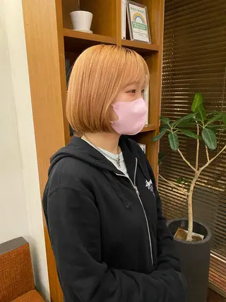 ショート カラー Paddle所属・似合わせレイヤー/ ニュアンスパーマ高倉のヘアスタイル