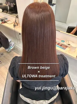 ロング カラー パーマ ヘアアレンジ メンズ ワット 原宿のヘアスタイル