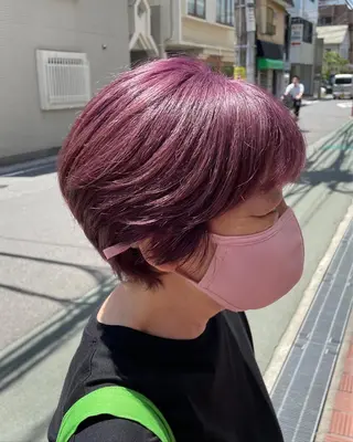 ショート カラー 💫cadre新小岩 Kaori💫のヘアスタイル