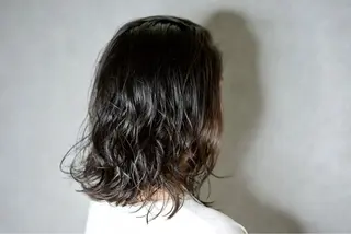 ミディアム 黒木 翔平のヘアスタイル