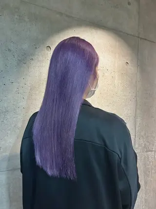 カラー 山崎 愛莉のヘアスタイル