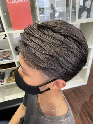 カラー メンズ シンヤヘアーズ 泉大津本店のヘアスタイル