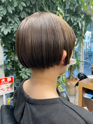 ショート ショート・ウルフ✂︎ 安住有咲子のヘアスタイル