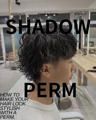 パーマ メンズ 【メンズ特化】メンズ パーマ&縮毛✨レオのヘアスタイル