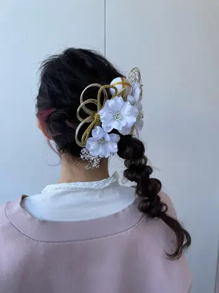 ヘアアレンジ 廣元 早紀のヘアスタイル