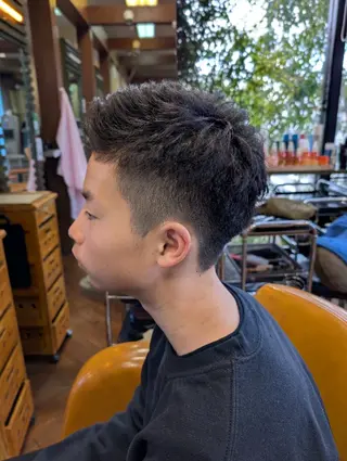 ショート メンズ 本田 圭輔のヘアスタイル