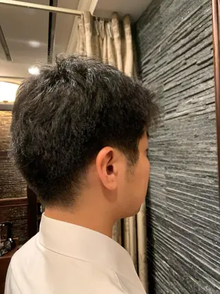 メンズ 栗原 周太郎のヘアスタイル