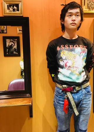 ショート メンズ ヨシダ アズサのヘアスタイル