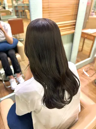 カラー ツヤ感カラー/韓国 カットkanna🖤のヘアスタイル
