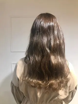ロング カラー 黒神 浩之のヘアスタイル