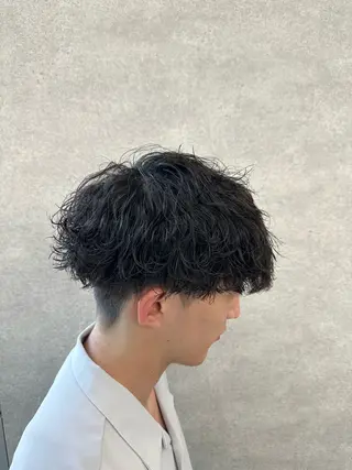 ショート パーマ メンズ 【パーマ率90%】 サエキカズマのヘアスタイル