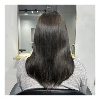 ロング カラー 縮毛矯正特別価格 /表参道/ことりのヘアスタイル