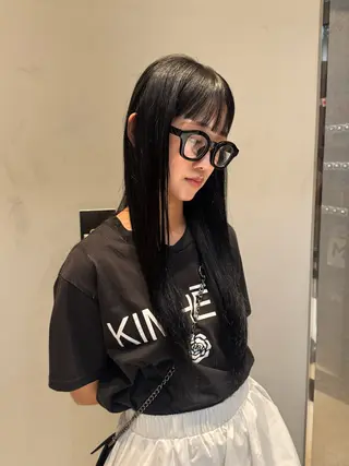 ロング カラー 大人な抜け感レイヤー remi🖤のヘアスタイル