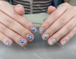 ネイル 神田 ココナッツのネイルデザイン