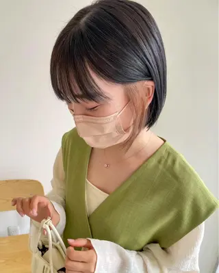 ミディアム カラー mir MIYUのヘアスタイル