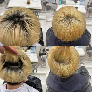 カラー メンズ 池田 賢太のヘアスタイル