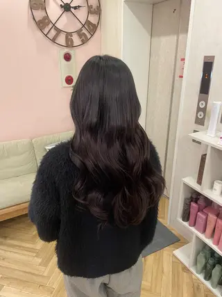 ロング カラー 外川 生純美ೀ🌝のヘアスタイル