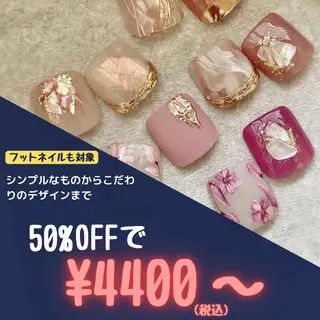 ネイル nail salon ワンミリオンのネイルデザイン