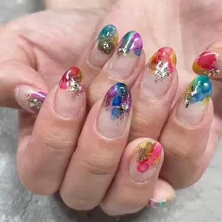 ネイル 東 千夏のネイルデザイン