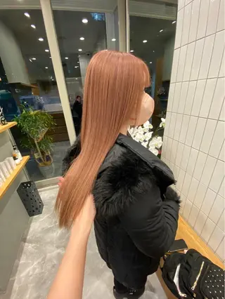 ロング カラー 髪質改善/艶髪 土屋恵梨花のヘアスタイル