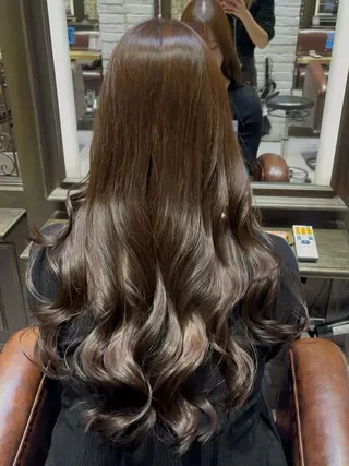 ロング カラー Luce大宮所属・Luce/ Ayakaのヘアスタイル