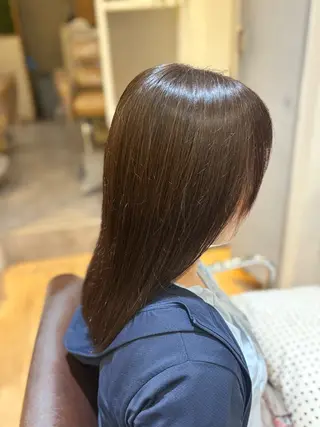 セミロング すなが/ハイライト モデル募集中のヘアスタイル