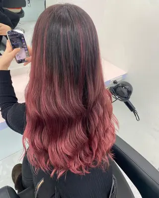 ロング カラー パーマ ヘアアレンジ メンズ 🤍透明感カラー🤍 似合わせ🤍AINEのヘアスタイル
