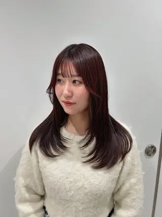 ロング カラー ダブルカラー 🩷Rio🩷のヘアスタイル