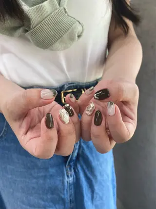 ネイル SAKI👒 パラジェルのネイルデザイン