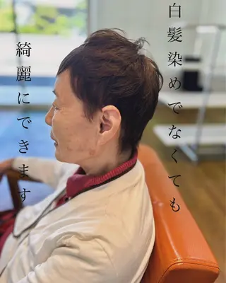 ショート ナチュラルオーブン 大村店🍀深松孝枝のヘアスタイル