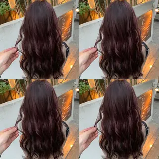 ミディアム カラー 似合わせ/ブリーチ カラー.岡田友仁のヘアスタイル