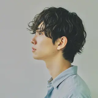 ミディアム カラー パーマ メンズ 🎸下北沢メンズ 人気◎🎸工藤達哉のヘアスタイル