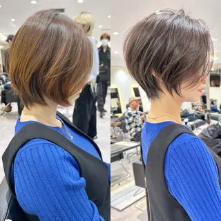 ショート ✨大人ショート特化 /カットモデル/銀座のヘアスタイル