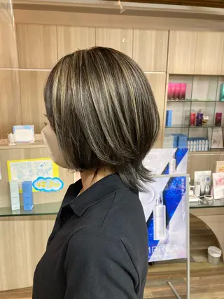 ショート カラー ✂️似合わせの魔術師 石田一樹✂️のヘアスタイル
