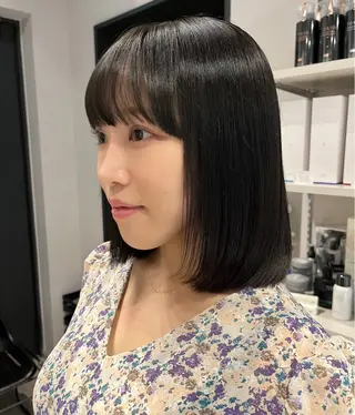 ショート カラー うる艶カラー/恵比寿 ベージュ/丸山陽平のヘアスタイル