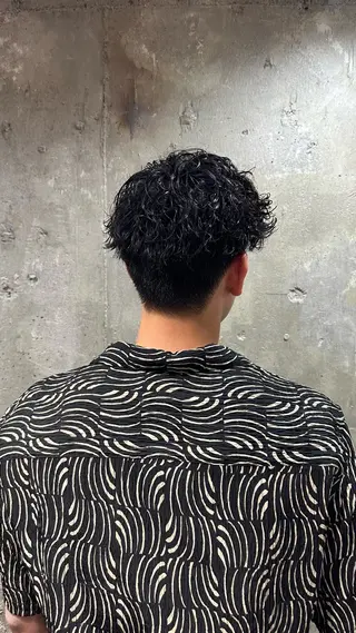 ショート パーマ メンズ メンズ専門 Ryukiのヘアスタイル