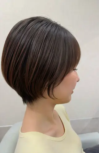 ショート CALME  by bougie ENAのヘアスタイル