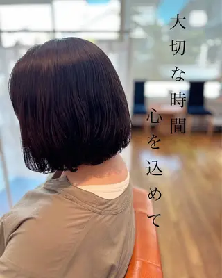 ショート ナチュラルオーブン 大村店🍀深松孝枝のヘアスタイル