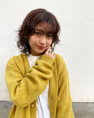 ミディアム カラー 🟩白髪ぼかし/ボブ /ショートヘア/大司のヘアスタイル