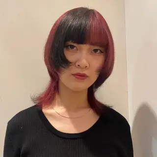 カラー ナホ/ハイトーン/ ブリーチ/ヘッドスパのヘアスタイル