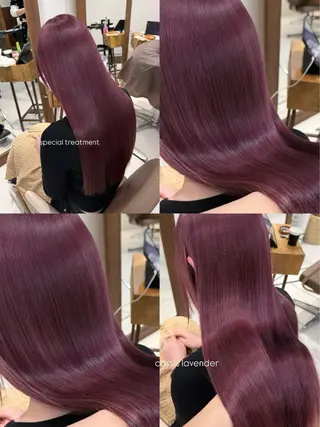 ロング カラー 暖色カラー /ヘアアレンジ/花鈴のヘアスタイル